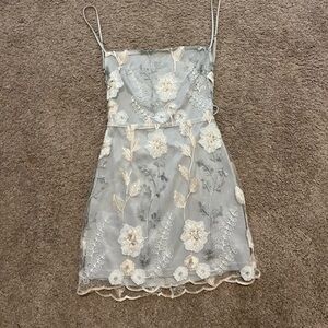 Lucy in the sky, gray, small dress